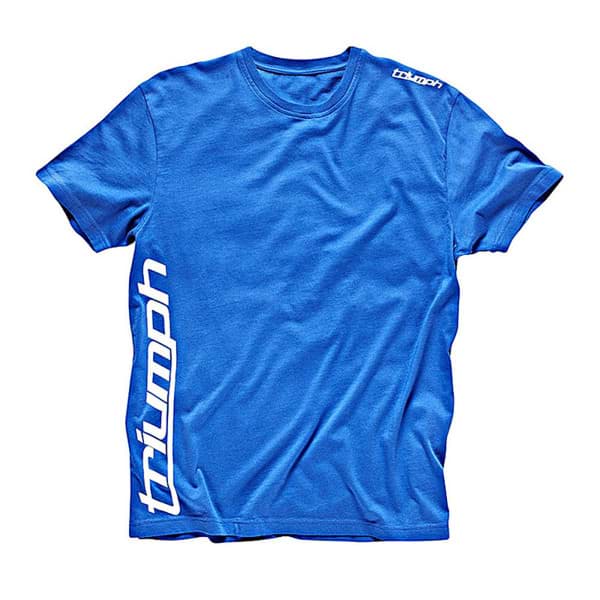 Bild von Triumph - Sports Script T-Shirt (Blau)