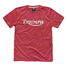 Bild von Triumph - Herren Vintage Logo Tee Red T-Shirt