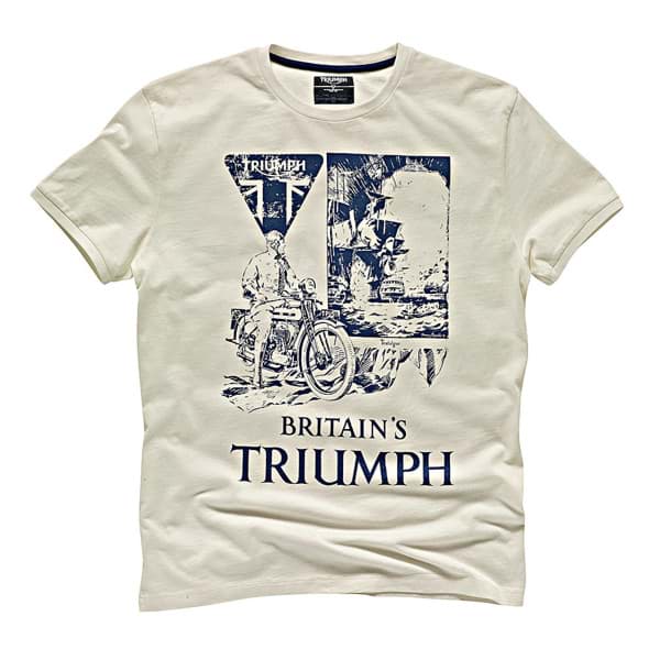 Picture of Triumph - Herren  Newspaper T-Shirt