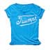 Bild von Triumph - Damen Sports Script Logo Blau T-Shirt
