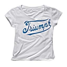Bild von Triumph - Damen Sports Script Logo Weiss T-Shirt