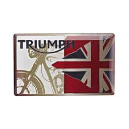 Bild von Triumph - Denim/Flag Pin Badge