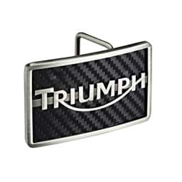 Bild von Triumph - Carbon Triumph Logo Gürtelschnalle