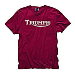 Bild von Triumph - Vintage Logo T-Shirt Burgundy
